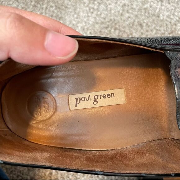 PAUL GREEN Dara Crocodile embossed leather with a copper rub look US 6.5 - Picture 6 of 7